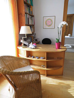 Empfangsraum Heilpraxis Witten